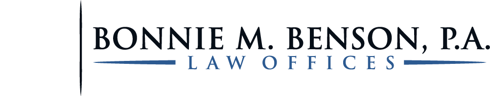Bonnie M. Benson, P.A. Law Offices logo